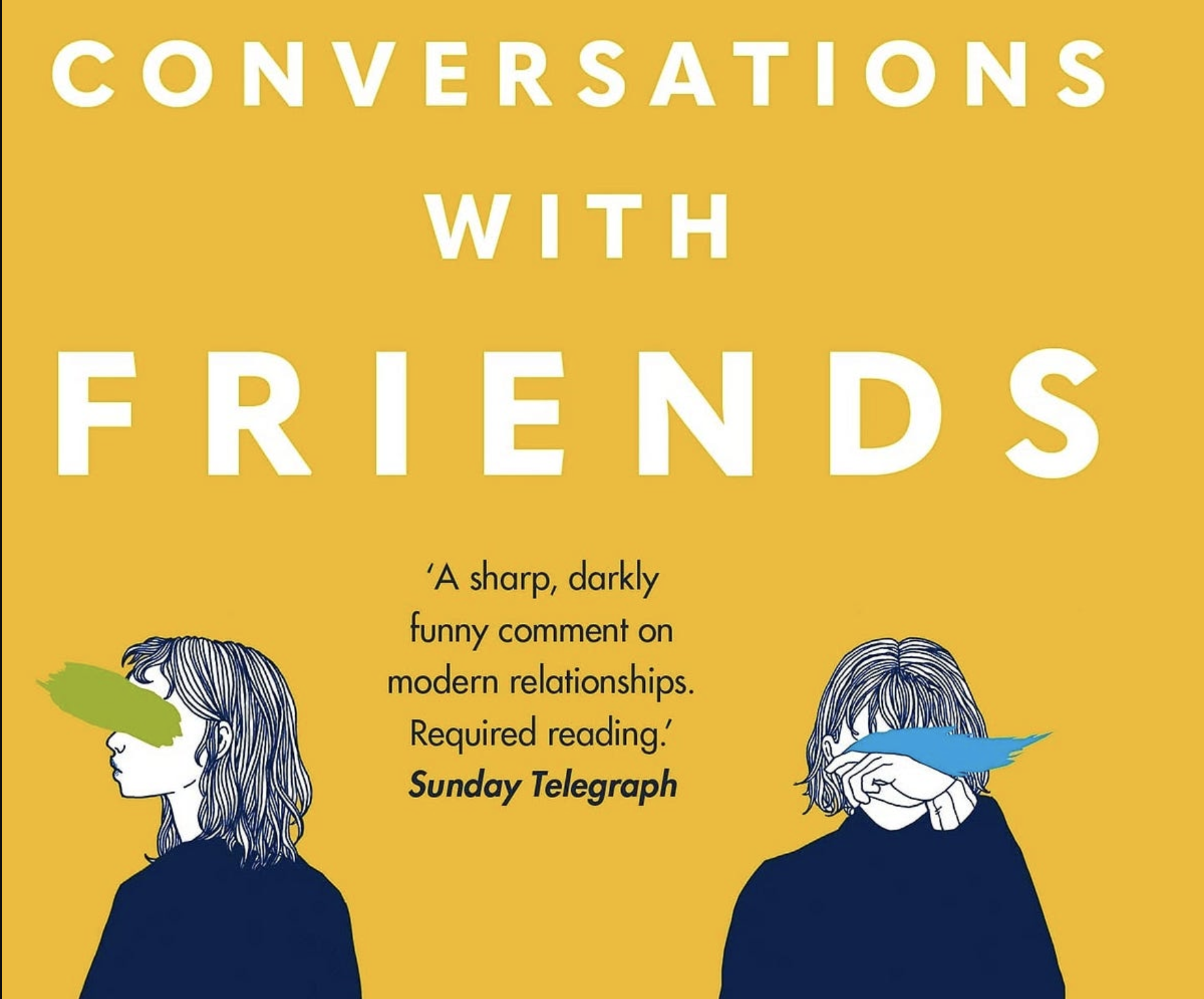 Cover of the book 'Conversations with Friends' by Sally Rooney